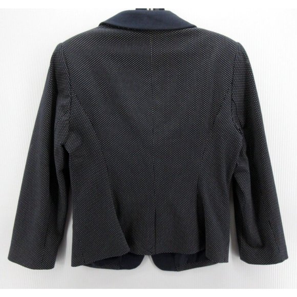 The Limited Jacket Small Blazer Coat Polka Dots Career 1 Button NEW - Picture 6 of 12